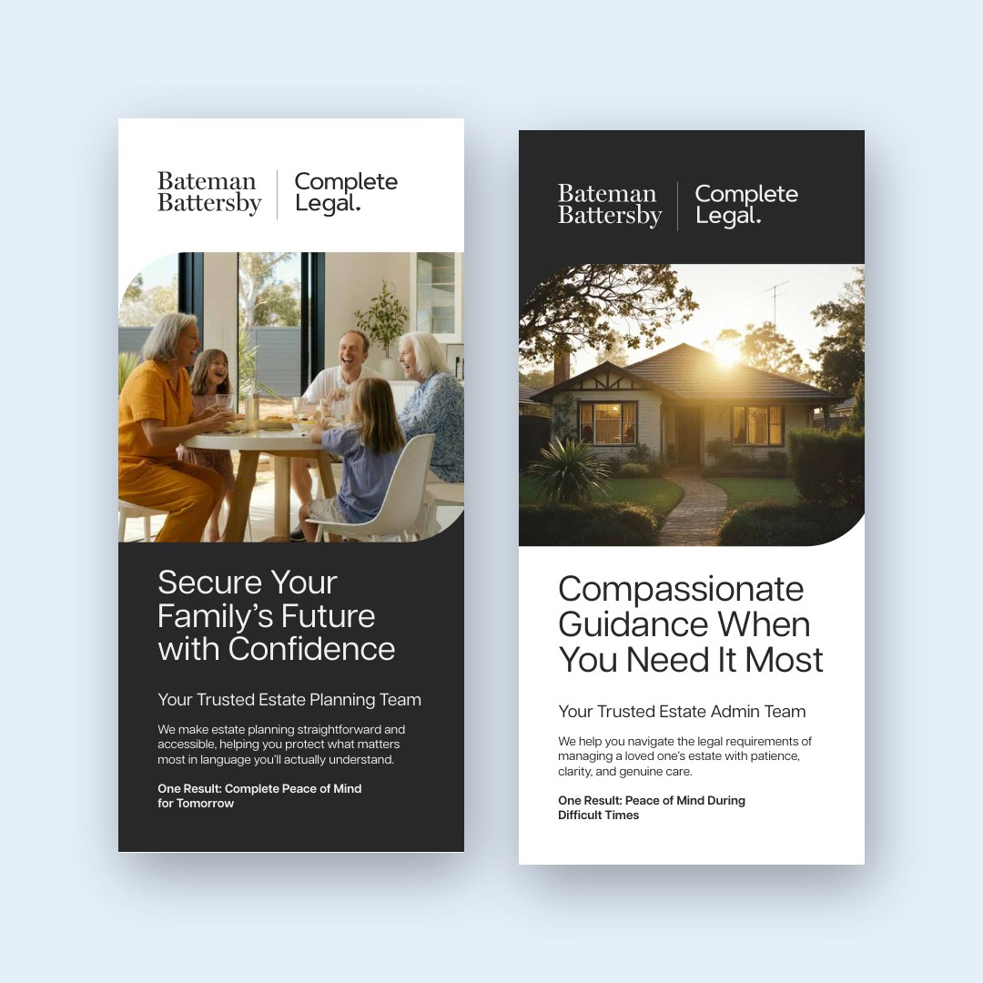 Bateman Battersby | Complete Legal estate planning and estate administration brochures