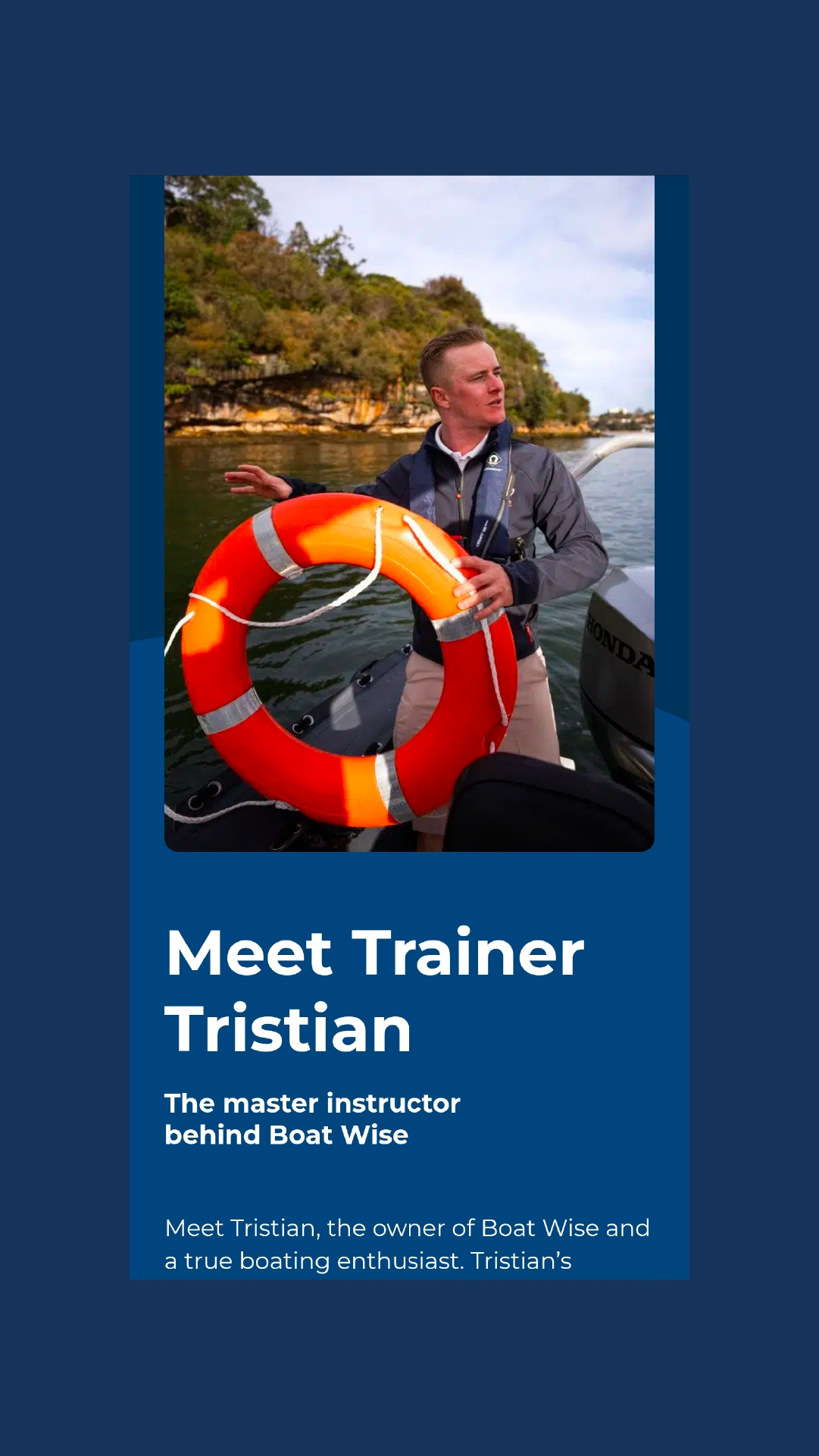 Boat Wise instructor portrait