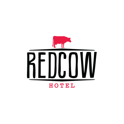 Red Cow Hotel graphic design